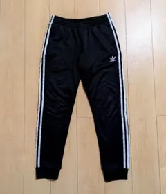 L 美品 adidas ORIGINALS 3-STRIPES PANT 黒
