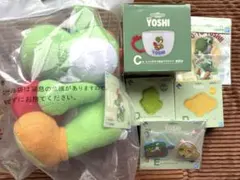 一番くじ　スーパーマリオ with YOSHI ヨッシー ACDEF賞　6点