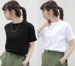 新品・未着用☆THE SHINZONE/ T-SHIRT（白黒）2枚セットのサムネイル