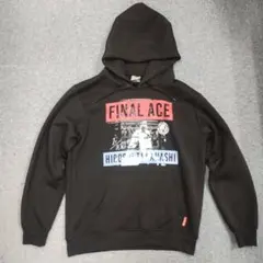 NEW ERA × 棚橋弘至「FINAL ACE」 パーカー XLサイズ 裏毛 スウェット プルオーバーフーディー 新日本プロレスリング FINAL