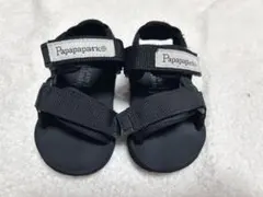 ⭐️夏物最終セール⭐️BREEZEストラップあり！キッズサンダル15cmブラック