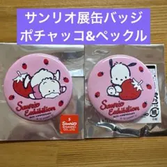 サンリオ展缶バッジ　２個セット