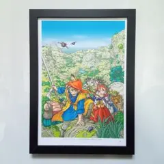 ドラゴンクエスト　レジェンズ　ポスター　ドラクエ4 激レア】ドラクエ4 ファミコン 鳥山明 ポスター DRAGON QUEST