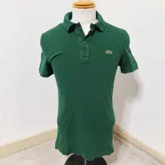 LACOSTE/ラコステ スリムフィット ポロシャツ【M】グリーン PH4012