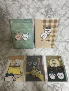 【大人気キャラクター】ちいかわノート＆ファイル     5点セット❣️