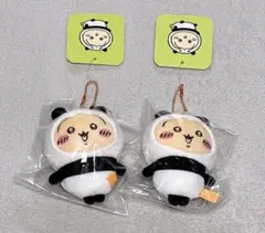 ちいかわ パンダなマスコット うさぎ×2個