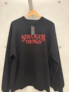 STRANGER THINGS コラボジャカードニットプルオーバー L