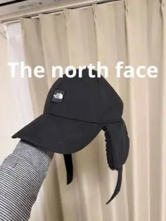 The north face 裏起毛の耳あて付きキャップ 男女兼用