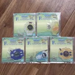 一番くじ デジモンシリーズ 光と闇の衝突 F賞 アクリルチャーム 5点セット