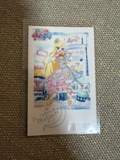 ひみつのアイプリ 渋谷TSUTAYA ポップアップ ミニブロマイド　みつき