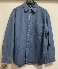 GU オーバーサイズデニムシャツ