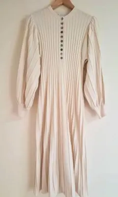 【美品】ADAMETROPE ボタンディティールワンピース