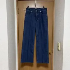 オペークドットクリップ　デニムパンツ