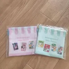非売品 サンリオキャラクターズ 巾着ポーチ2個セット