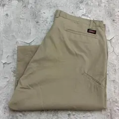 ディッキーズ ワークパンツ GP6388 W42 L29 ベージュ 古着