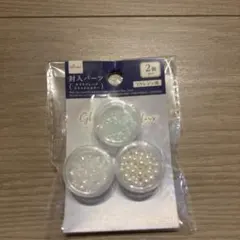 DAISO 封入パーツ ガラスフレーク クリスタルカラー