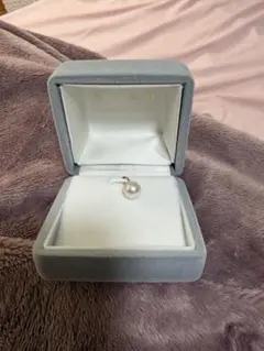 真珠ペンダントトップ　専用ケース付き　K18YG