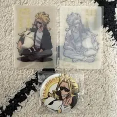 僕のヒーローアカデミア　オールマイト　カード　缶バッジ