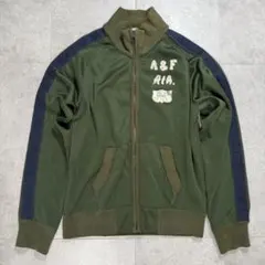 Abercrombie&Fitchジップジャケット濃緑XXL