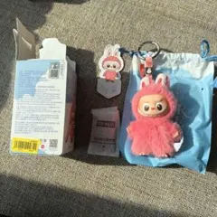 ラブブ LABUBU PIN FOR LOVE イニシャルN