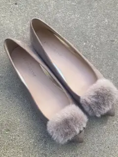 JILLSTUART ピンク フラットシューズ 23cm