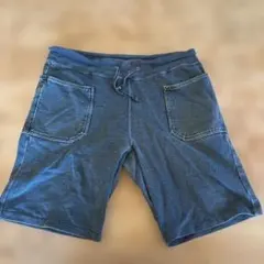 45rpm フォーティーファイブ　ダークブルー ショートパンツ