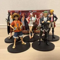 ワンピース フィルム レッド　フィギュア　ルフィ　ウタ　ゾロ　サンジ　シャンクス