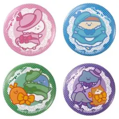 お文具といっしょ　あそーとこれくしょんなのです2 C賞　缶バッジ　4種コンプ