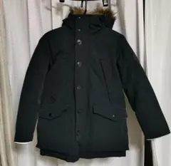 GAP ダウンジャケット 黒　132〜140　ダウンコート　フードファー