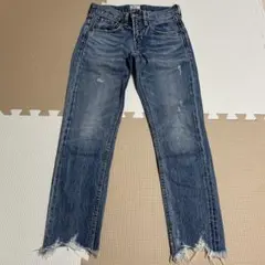 RODEO CROWNS ダメージデニム レディース 24 XSサイズ相当