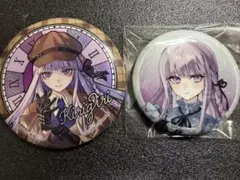 ダンガンロンパ 霧切響子 缶バッジ 2点セット