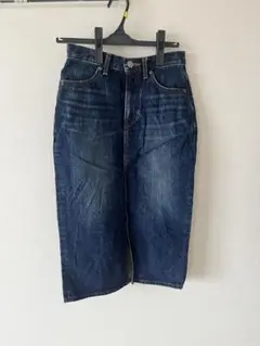 AZUL BY MOUSSY ダークブルータイトスカート