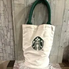 Sutrbucks スターバックス カップ型　エコバッグ アイボリー