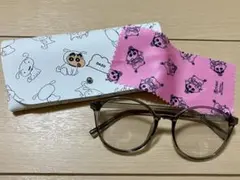 MILKFED.クレヨンしんちゃんコラボ サングラス ケース クロス付き