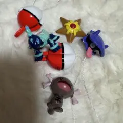 4点セット　バスボム　ポケモンフィギュア
