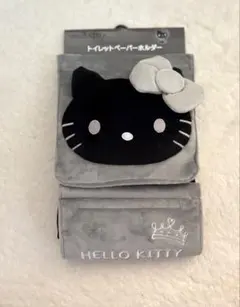 산리오 헤이세이 걸 헬로키티 화장지 홀더 커버 블랙 ♡