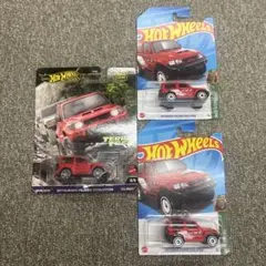 ホットウィール MITSUBISHI PAJERO EVOLUTION 3台のサムネイル