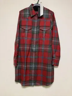RIKACO★ディノス★新品★赤チェック★チュニックのサムネイル