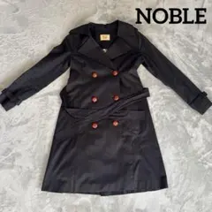 Noble トレンチコート Sサイズ　ネイビーのサムネイル