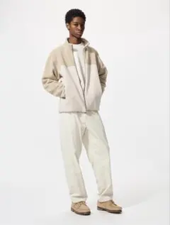 UNIQLO ユニクロ コーデュロイ イージーパンツ 471279 オフホワイト