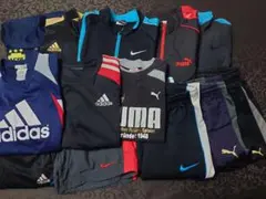 adidas/Puma/Nike スポーツウェアセット まとめ売り13点