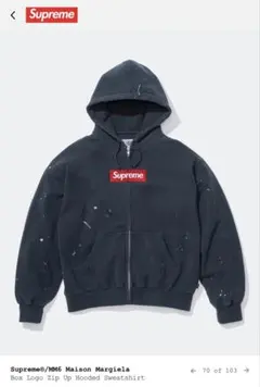 2026年最新】supreme ジップパーカー ネイビーの人気アイテム - メルカリ