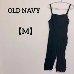 サロペット 【M】黒 キャミソール オールインワン シンプル 無地 大人可愛い