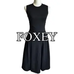FOXEY BOUTIQUE ノースリーブワンピース　ニット　ウールのサムネイル