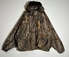 WOOL RICH リアルツリーカモ　キルティング中綿入り　ナイロンジャケット