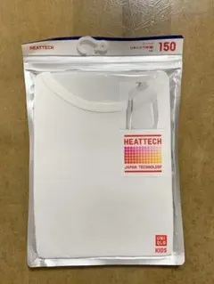 UNIQLO KIDS HEATTECH アンダーシャツ 150 ホワイト