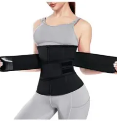 ウエストニッパー コルセット XL 黒 補正下着 シェイプアップ 新品