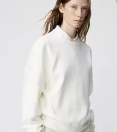 UNIQLO C スムースコットンクルーネックセーターL