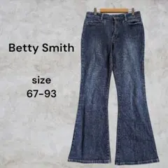 美品☆ Betty Smith フレアデニム 67−93 ハート型ポケットのサムネイル