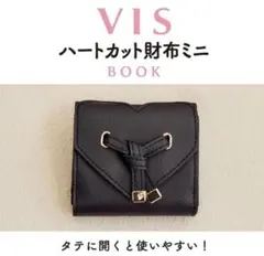 VIS ハートカット財布　ブラックのサムネイル